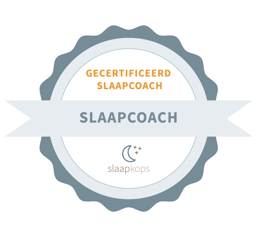 Gecertificeerd slaapcoach badge
